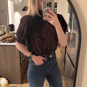 Paisley Blouse